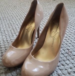 FINAL SALE Jessica Simpson nude heels